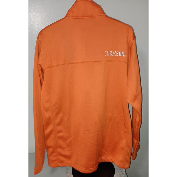 CHAMPION:  Clemson Tigers Orange Full Zip-Up Jacket, Men Size M - Picture 2 of 7